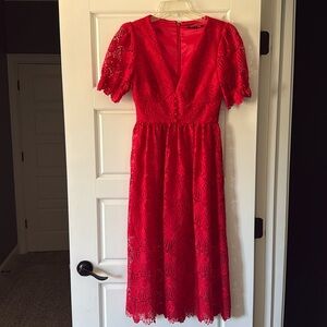 Timeless Giani Bini Red Midi Dress